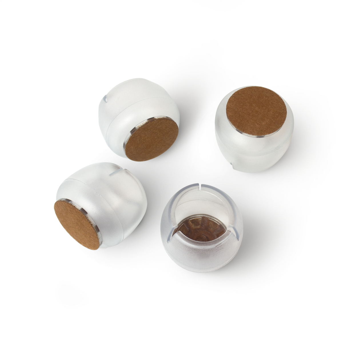 Захисні накладки для ніжок меблів 4 шт. круглі 32-40 мм
