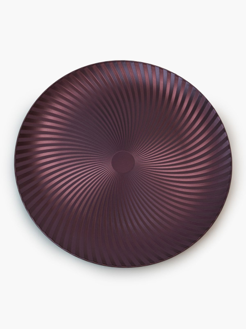 Тарелка декоративная "Ribbed glow" 33 см