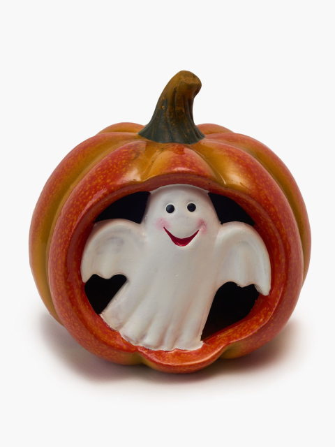 Статуэтка светодиодная "Pumpkin ghost" 110 мм