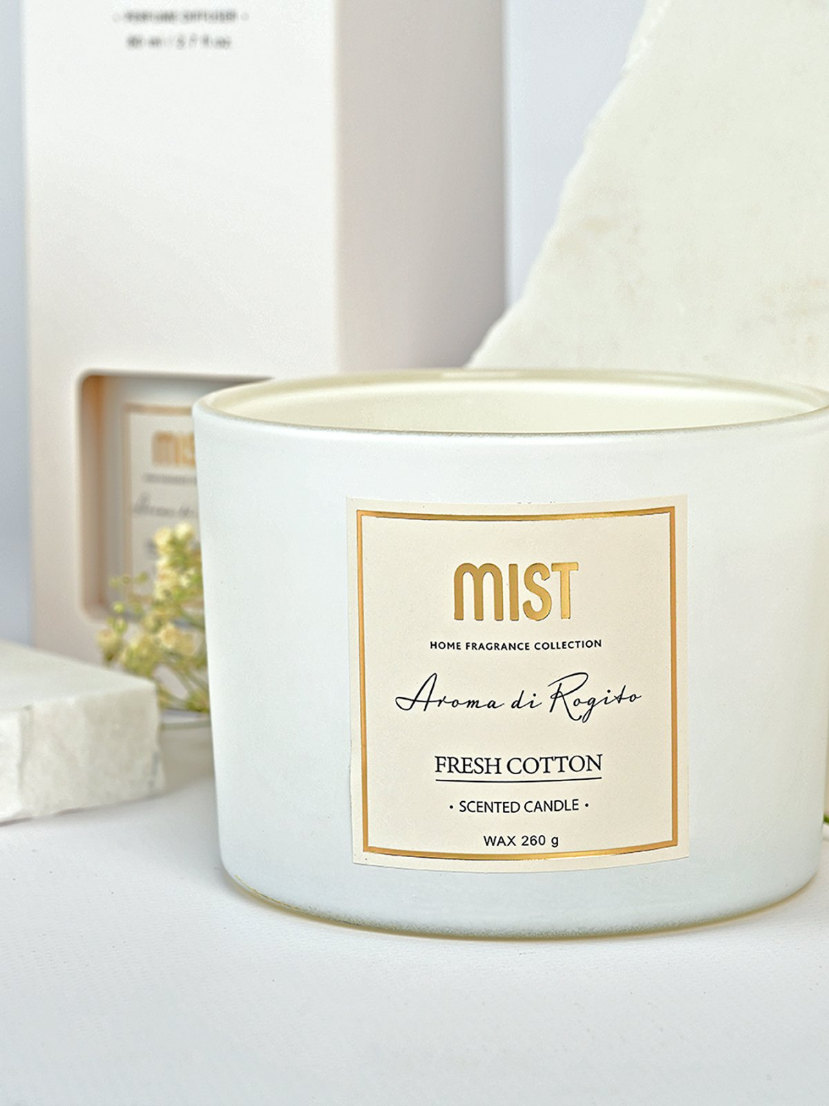 Свеча ароматическая "FRESH COTTON"
