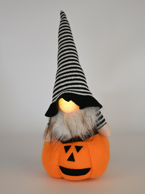 Игрушка мягкая с подсветкой "HALLOWEEN GNOME"