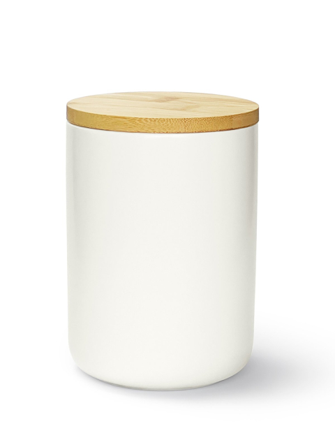 Ємність для зберігання 800 мл KP-13 M WHITE/WOOD
