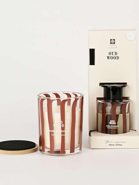 Свічка ароматична "OUD WOOD" 100 мм